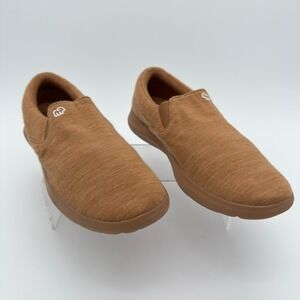 Merinos Merino Wool Slip On House Slippers Camel Women's US 7 EU 37